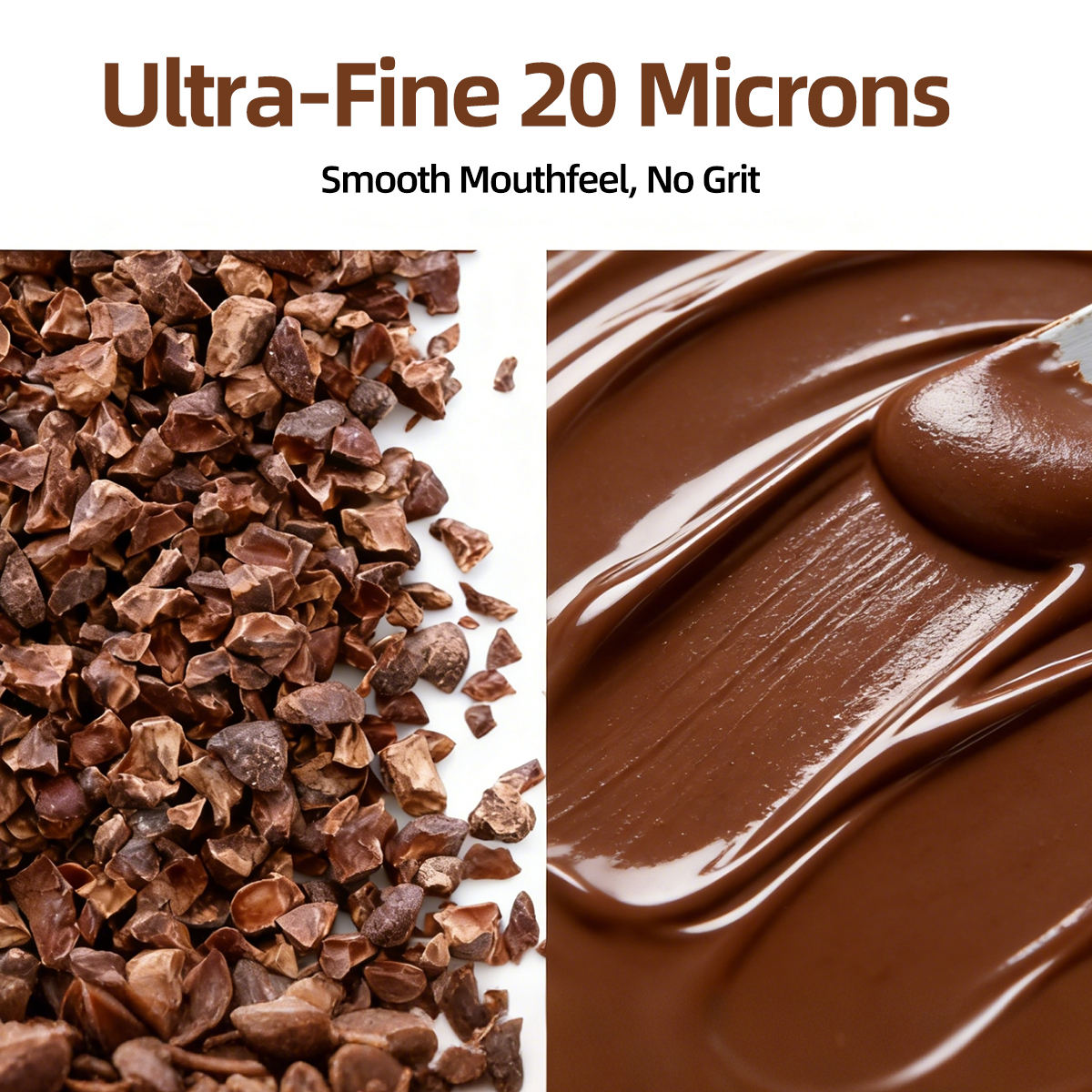5.5KG-100KG WNJchocolate melanger machine cocoa stone milling machine for sale