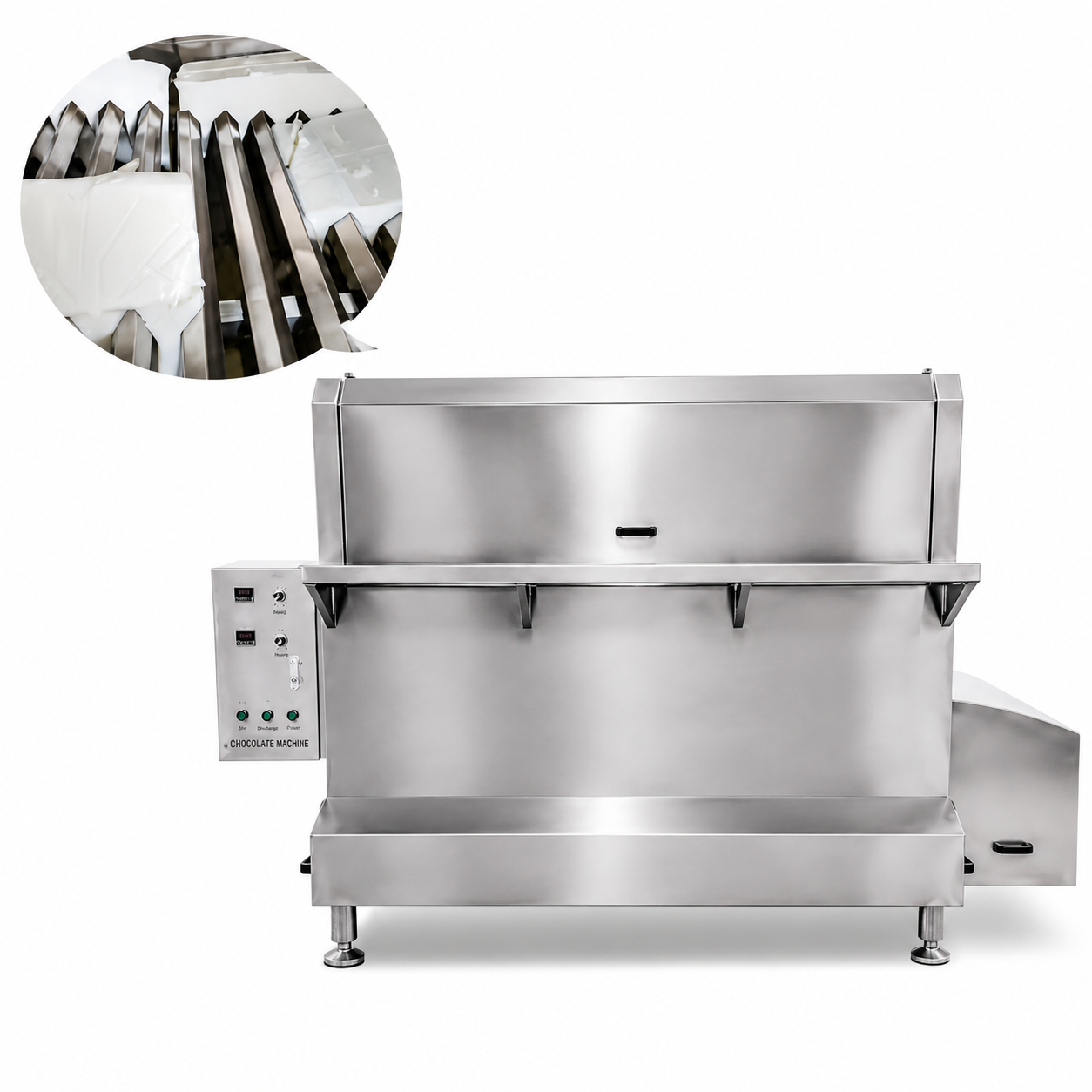 WNJ Industrial Cocoa Liquor Melting Tank for Chocolate Production with 304 Stainless Steel Heating System