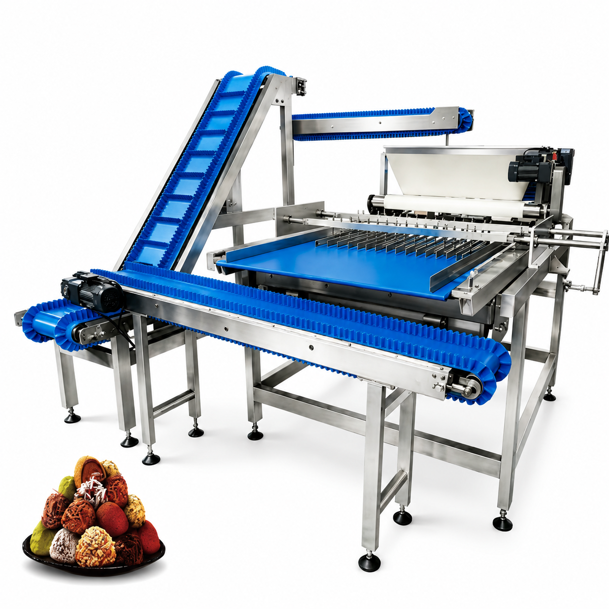 WNJ Automatic Nut Particle Sprinkling Machine for Chocolate, Bakery & Confectionery Production Lines