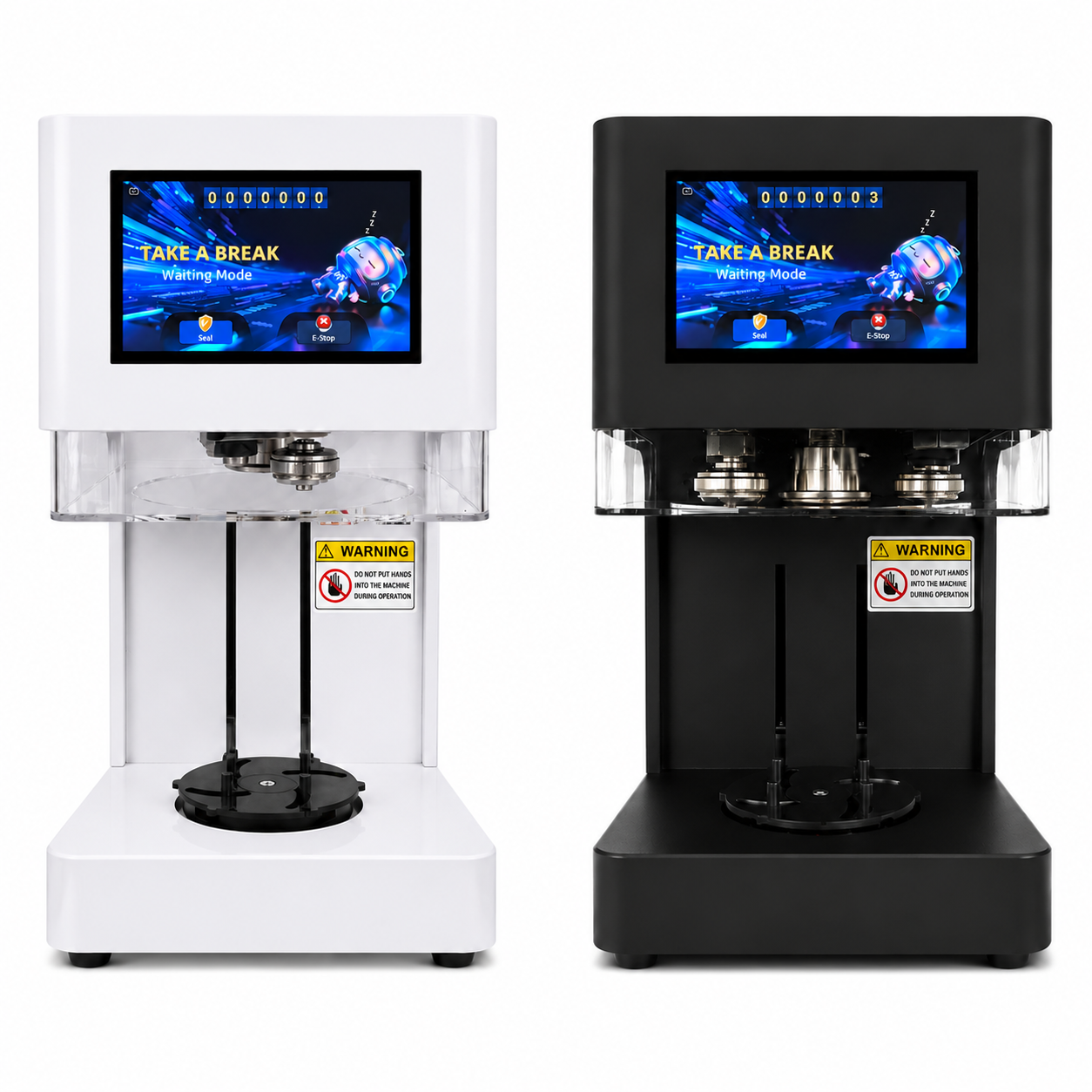 1.WNJ-007 automatic can sealing machine for food packaging