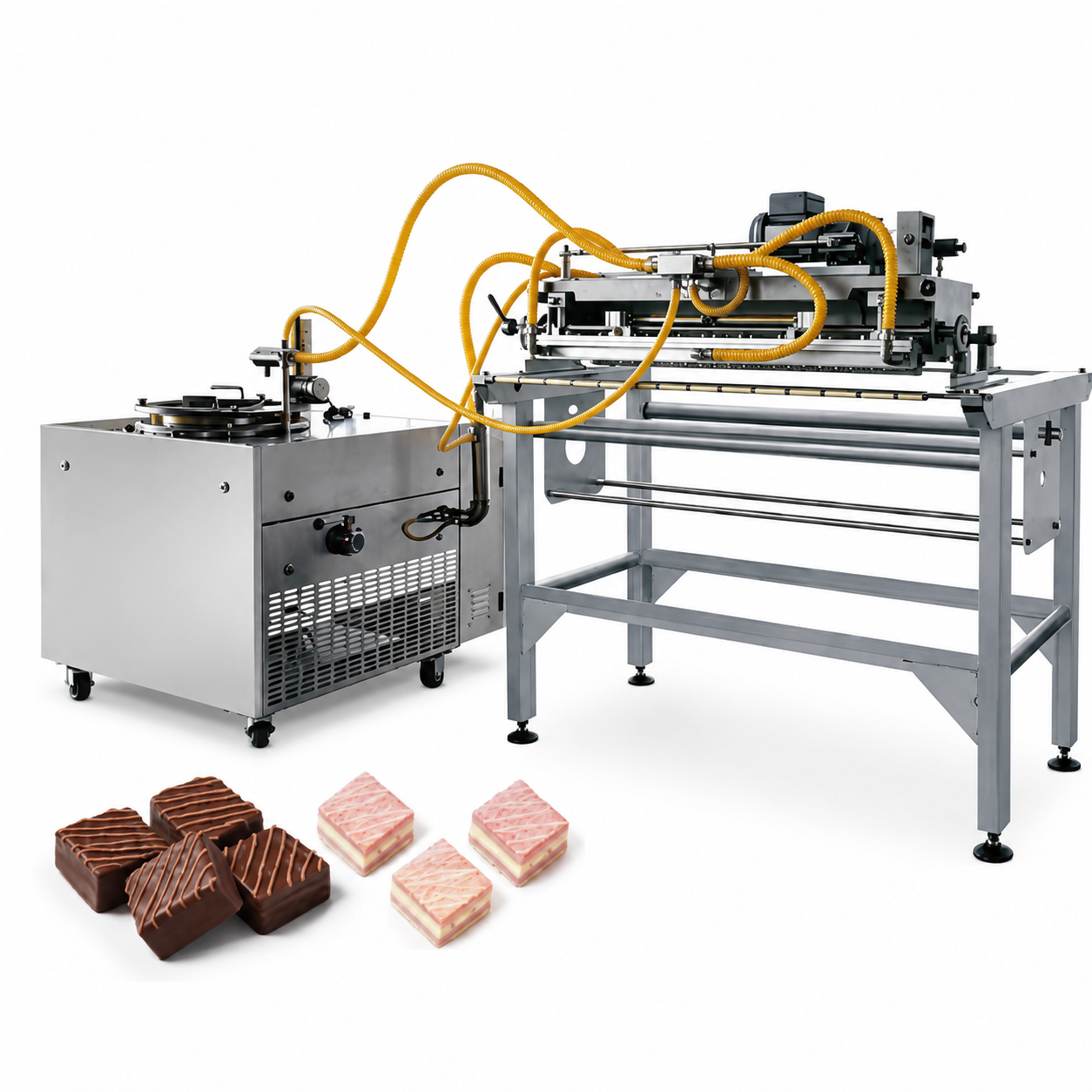 WNJ Automatic Chocolate Lace Machine for Bakery & Confectionery Decoration | High Precision Chocolate Pattern Depositor