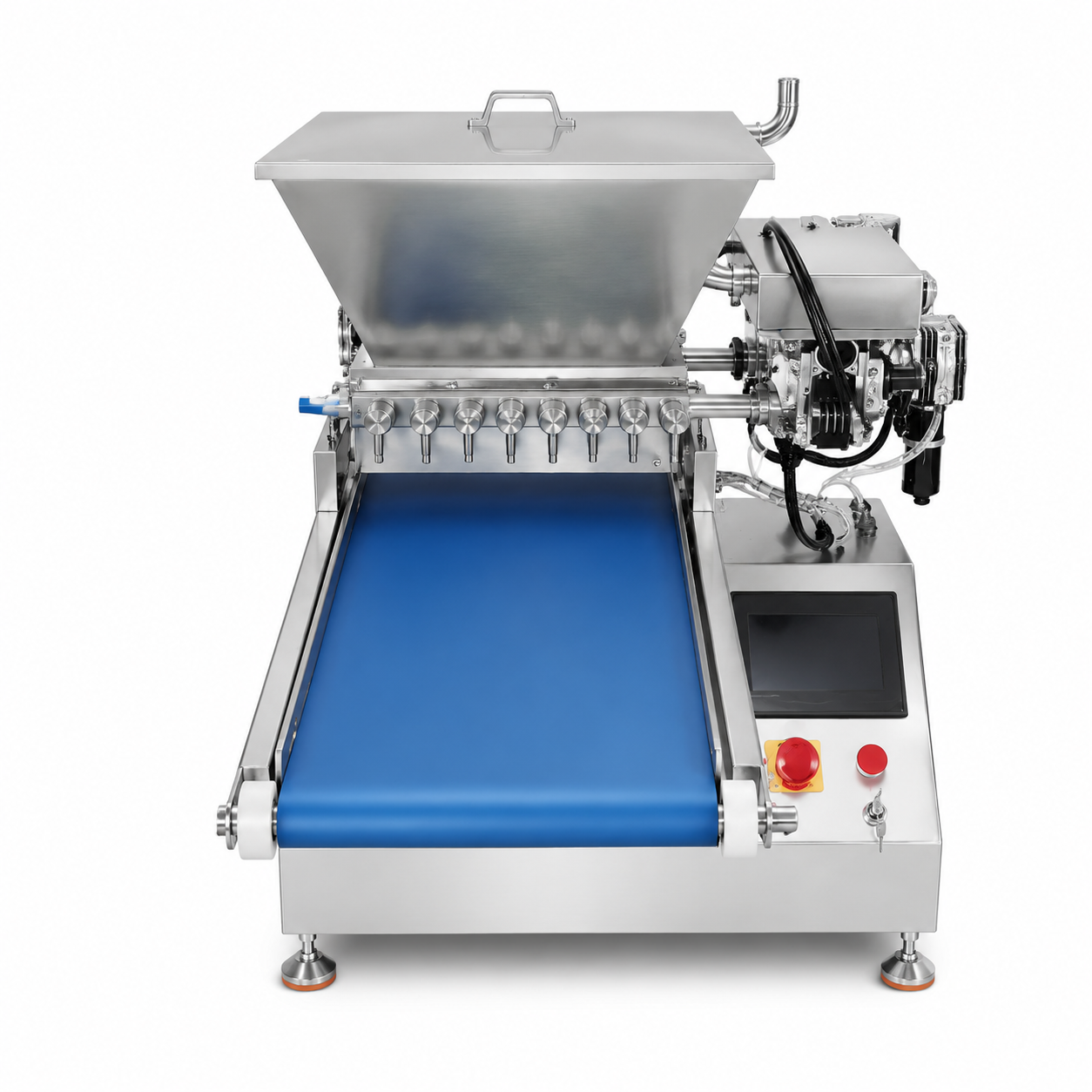 WNJ Automatic Chocolate & Gummy Depositing Machine for Candy Production | Adjustable Multi-Mold Depositor
