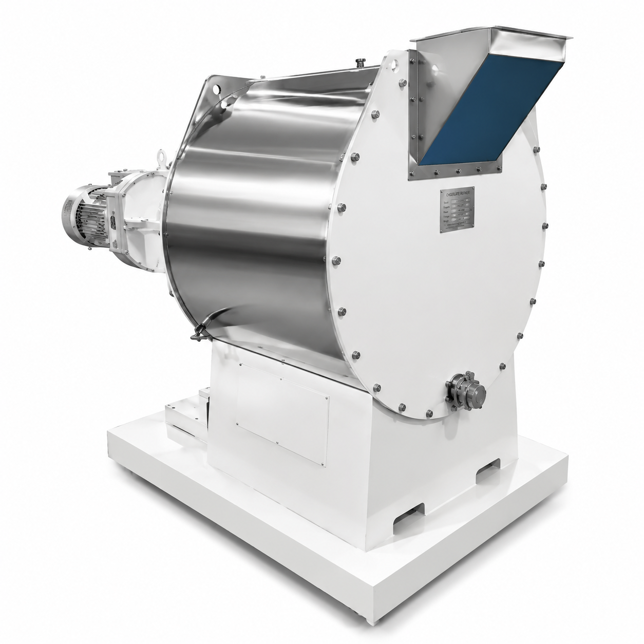 WNJ Industrial Chocolate Refiner Machine for Cocoa Grinding and Fine Chocolate Processing