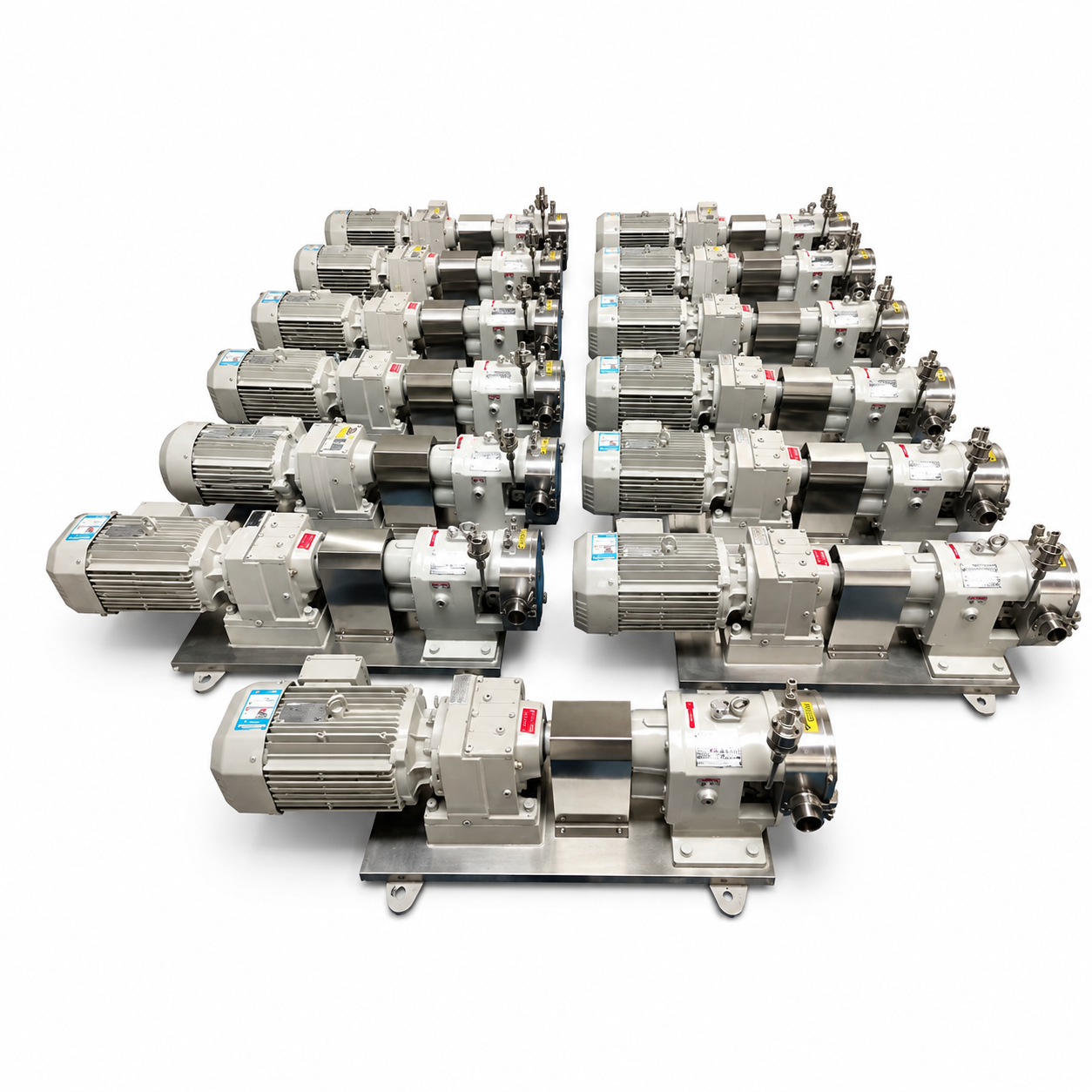 WNJ Chocolate Transfer Pump for High Viscosity Chocolate Processing | Low-Shear Stainless Steel Rotor Pump