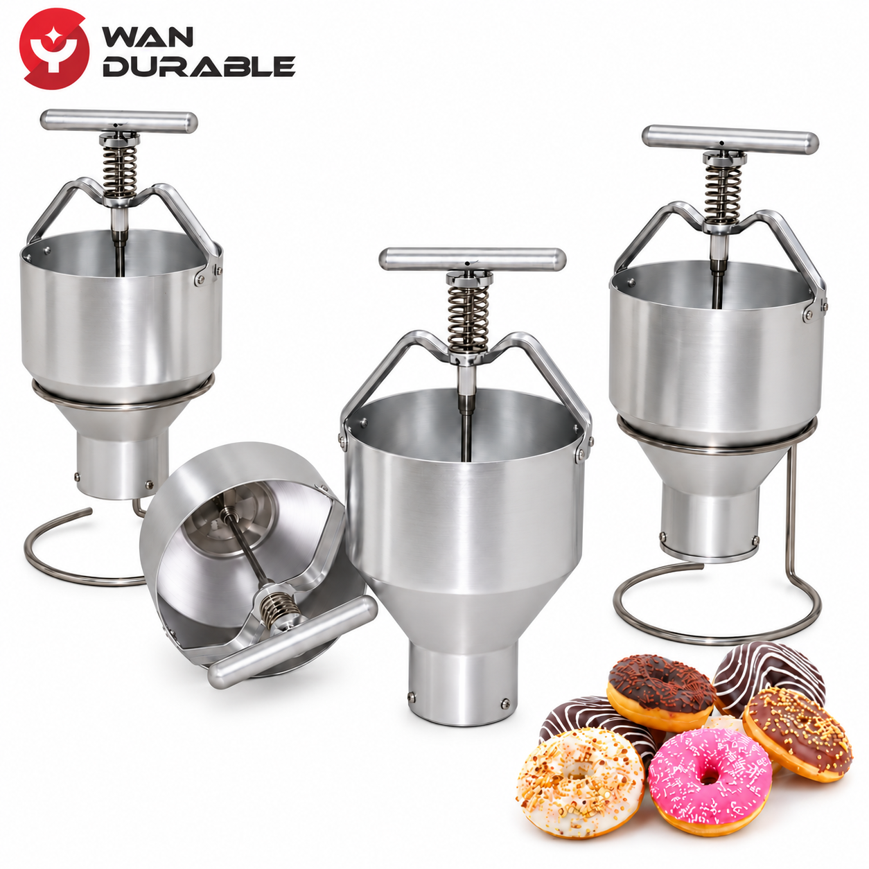 Commercial Manual Donut Depositor – Handheld Donut Batter Dispenser for Bakeries & Donut Shops
