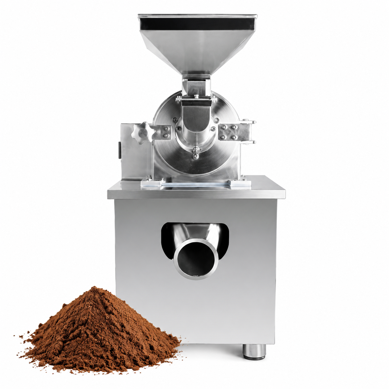 WNJ  Industrial Powder Grinding Machine for Cocoa, Sugar and Food Ingredients | High Efficiency Fine Grinder