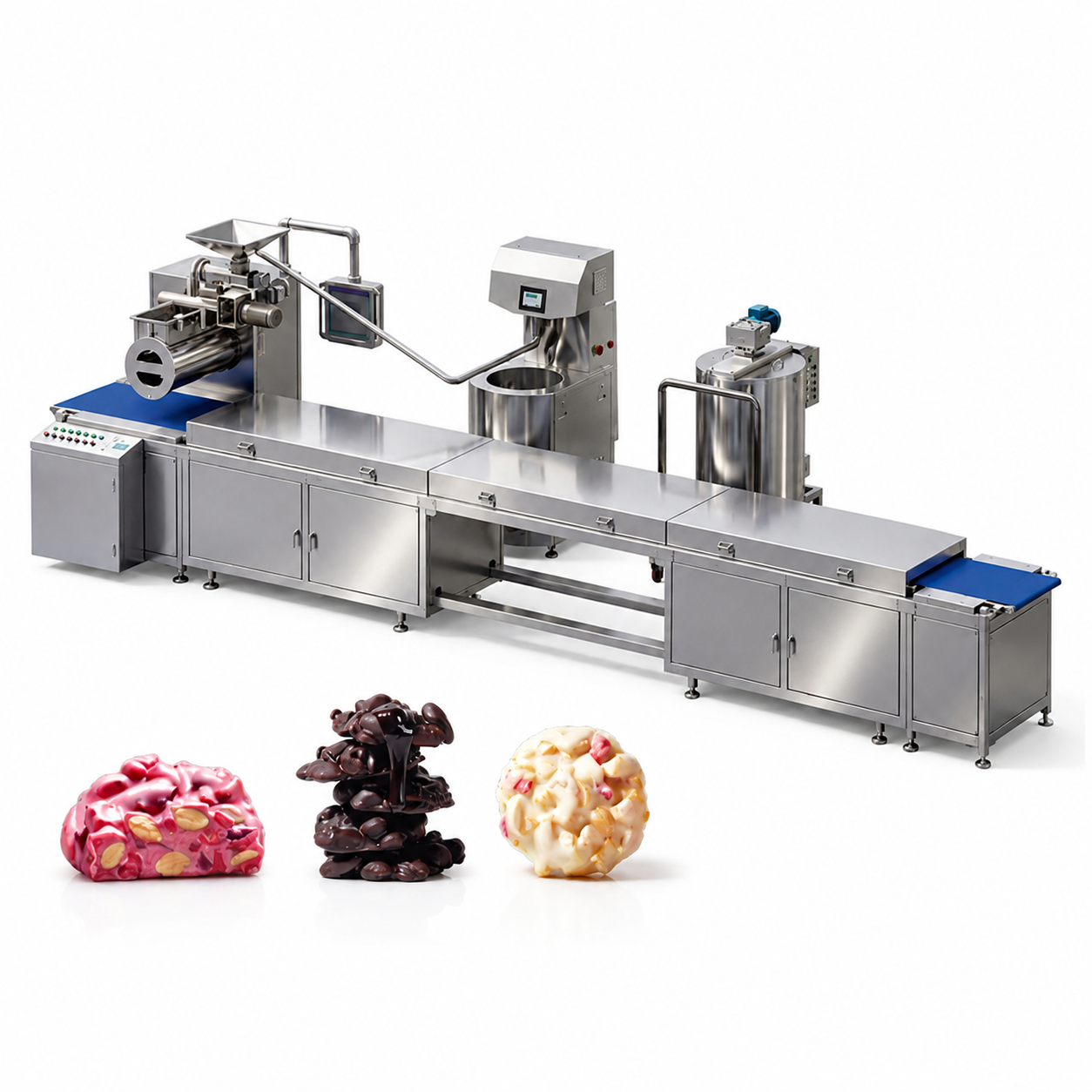 WNJ Automatic Cluster Forming Machine for Chocolate, Nut & Fruit Clusters | High Precision Food Forming Equipment